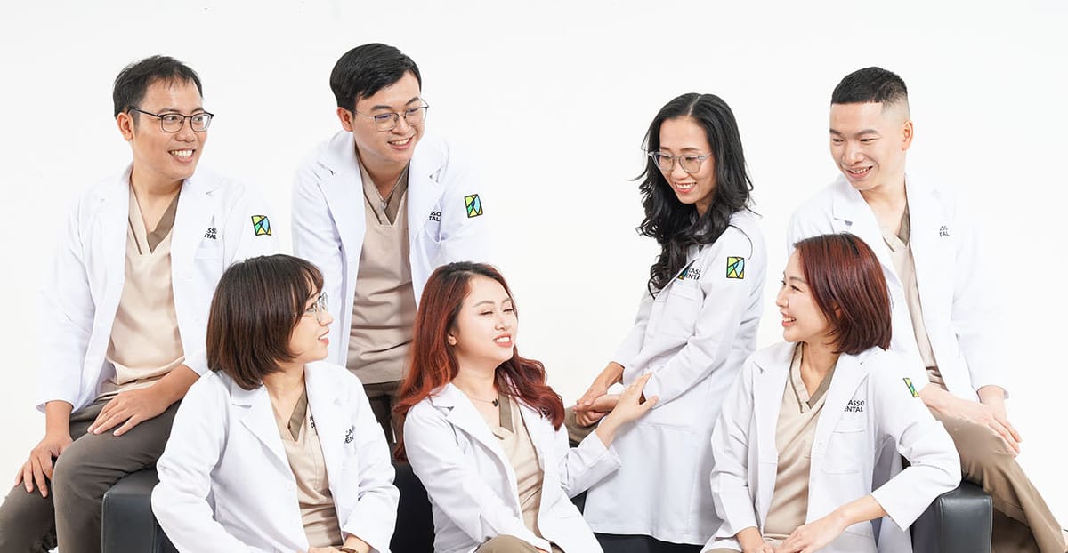Dr. Emily Nguyen and the dental team at Picasso Dental Clinic Hanoi